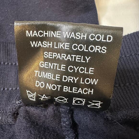 Blue Ice Premium Navy Blue Classic Drawstring Joggers Sweatpants Size 3x - Picture 5 of 5